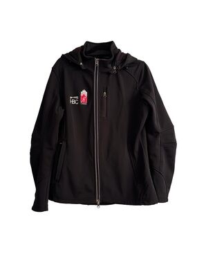 Hudson's Bay Company Team Canada Olympic Full Zip Softshell Hooded Jacket